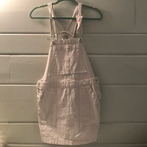 Jack Wills White Overall Dress